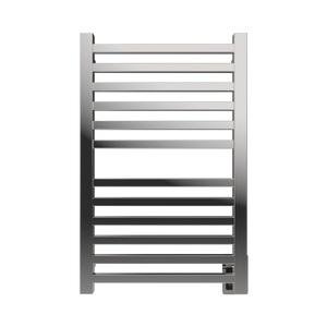 Amba Products Q2132P Quadro 12-Bar Hardwired Towel Warmer - 4.375 x 21.25 x 33.125 in. - Polished Finish