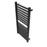 Amba Products Q2142MB Quadro 16-Bar Hardwired Towel Warmer - 4.375 x 21.25 x 42.625 in. - Matte Black Finish