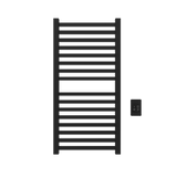 Amba Products Q2142MB Quadro 16-Bar Hardwired Towel Warmer - 4.375 x 21.25 x 42.625 in. - Matte Black Finish