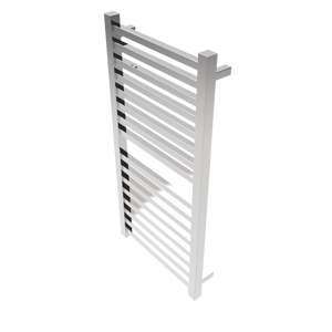 Amba Products Q2142P Quadro 16-Bar Hardwired Towel Warmer - 4.375 x 21.25 x 42.625 in. - Polished Finish