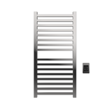 Amba Products Q2142P Quadro 16-Bar Hardwired Towel Warmer - 4.375 x 21.25 x 42.625 in. - Polished Finish