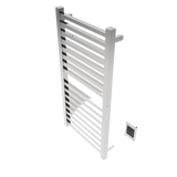 Amba Products Q2142P Quadro 16-Bar Hardwired Towel Warmer - 4.375 x 21.25 x 42.625 in. - Polished Finish