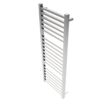 Amba Products Q2154B Quadro 20-Bar Hardwired Towel Warmer - 4.375 x 21.25 x 54.375 in. - Brushed Finish