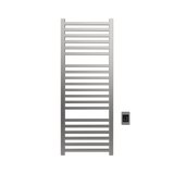 Amba Products Q2154B Quadro 20-Bar Hardwired Towel Warmer - 4.375 x 21.25 x 54.375 in. - Brushed Finish
