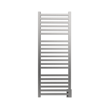 Amba Products Q2154B Quadro 20-Bar Hardwired Towel Warmer - 4.375 x 21.25 x 54.375 in. - Brushed Finish