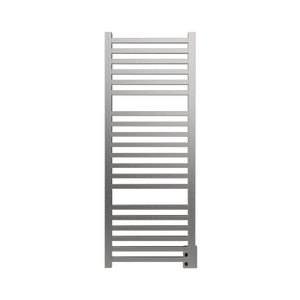 Amba Products Q2154B Quadro 20-Bar Hardwired Towel Warmer - 4.375 x 21.25 x 54.375 in. - Brushed Finish