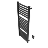 Amba Products Q2154MB Quadro 20-Bar Hardwired Towel Warmer - 4.375 x 21.25 x 54.375 in. - Matte Black Finish