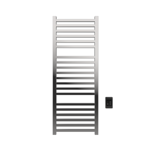 Amba Products Q2154P Quadro 20-Bar Hardwired Towel Warmer - 4.375 x 21.25 x 54.375 in. - Polished Finish