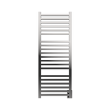 Amba Products Q2154P Quadro 20-Bar Hardwired Towel Warmer - 4.375 x 21.25 x 54.375 in. - Polished Finish
