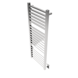 Amba Products Q2154P Quadro 20-Bar Hardwired Towel Warmer - 4.375 x 21.25 x 54.375 in. - Polished Finish