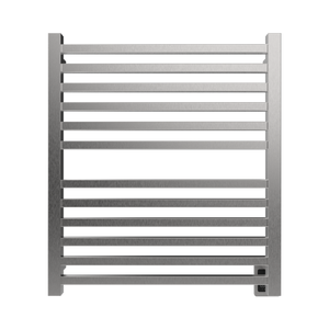 Amba Products Q2932B Quadro 12-Bar Hardwired Towel Warmer - 4.375 x 29.125 x 33.125 in. - Brushed Finish