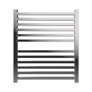 Amba Products Q2932P Quadro 12-Bar Hardwired Towel Warmer - 4.375 x 29.125 x 33.125 in. - Polished Finish