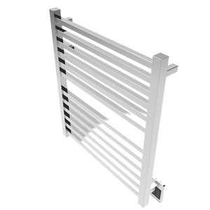 Amba Products Q2932P Quadro 12-Bar Hardwired Towel Warmer - 4.375 x 29.125 x 33.125 in. - Polished Finish