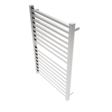 Amba Products Q2942B Quadro 16-Bar Hardwired Towel Warmer - 4.375 x 29.125 x 42.625 in. - Brushed Finish