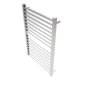 Amba Products Q2942B Quadro 16-Bar Hardwired Towel Warmer - 4.375 x 29.125 x 42.625 in. - Brushed Finish