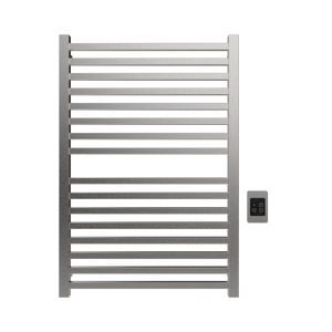 Amba Products Q2942B Quadro 16-Bar Hardwired Towel Warmer - 4.375 x 29.125 x 42.625 in. - Brushed Finish