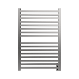 Amba Products Q2942B Quadro 16-Bar Hardwired Towel Warmer - 4.375 x 29.125 x 42.625 in. - Brushed Finish