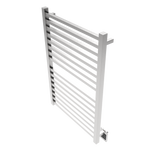 Amba Products Q2942B Quadro 16-Bar Hardwired Towel Warmer - 4.375 x 29.125 x 42.625 in. - Brushed Finish