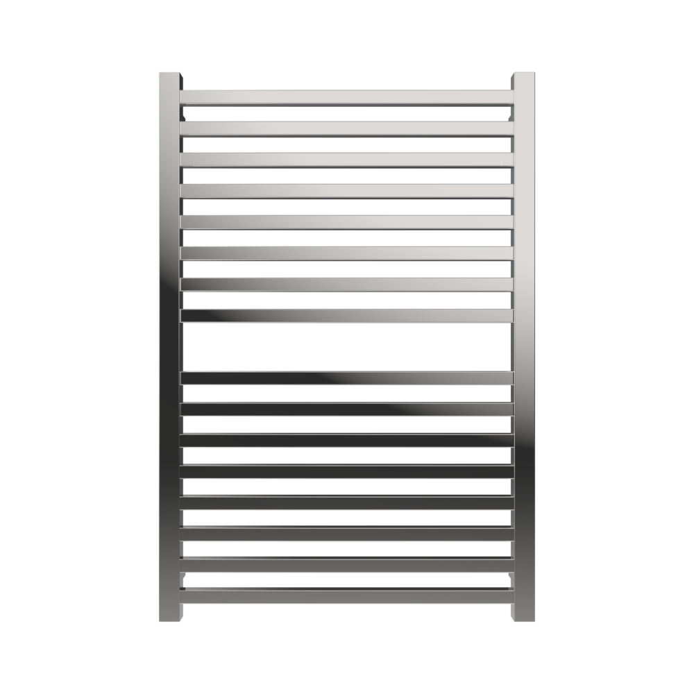 Amba Products Q2942P Quadro 16-Bar Hardwired Towel Warmer - 4.375 x 29.125 x 42.625 in. - Polished Finish