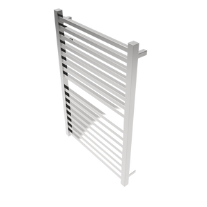 Amba Products Q2942P Quadro 16-Bar Hardwired Towel Warmer - 4.375 x 29.125 x 42.625 in. - Polished Finish