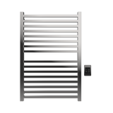 Amba Products Q2942P Quadro 16-Bar Hardwired Towel Warmer - 4.375 x 29.125 x 42.625 in. - Polished Finish
