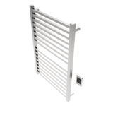 Amba Products Q2942B Quadro 16-Bar Hardwired Towel Warmer - 4.375 x 29.125 x 42.625 in. - Brushed Finish