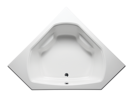 Americh QU6060TA2-WH Quantum Corner 6060 - Tub Only / Airbath 2 - White