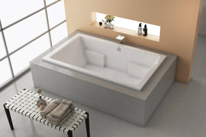 Americh QU6036TA2-BI Quantum 6036 - Tub Only / Airbath 2 - Biscuit