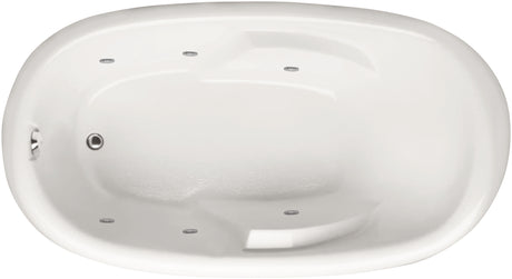 Hydro Systems PEA6019STO-WHI PEARL 6019 STON TUB ONLY - WHITE