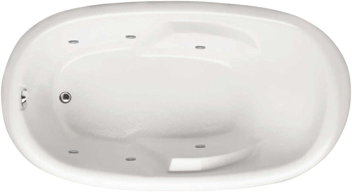 Hydro Systems PEA6019STO-WHI PEARL 6019 STON TUB ONLY - WHITE