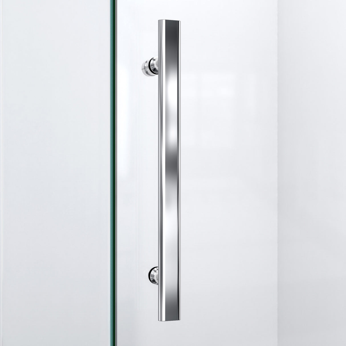 DreamLine Prism Plus 40 in. x 72 in. Frameless Neo-Angle Hinged Shower Enclosure in Chrome