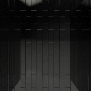 DreamLine QWALL-VS 41-1/2 in. W x 41-1/2 in. D x 76 in. H Acrylic Corner Wall Kit in Black