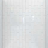 DreamLine QWALL-VS 41-1/2 in. W x 41-1/2 in. D x 76 in. H Acrylic Corner Wall Kit in White