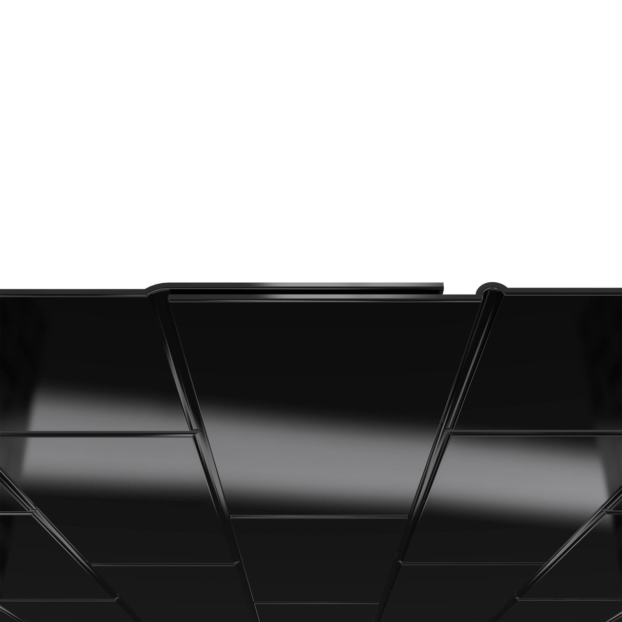 DreamLine QWALL-VS 56-60 in. W x 41-1/2 in. D x 76 in. H Acrylic Wall Kit in Black