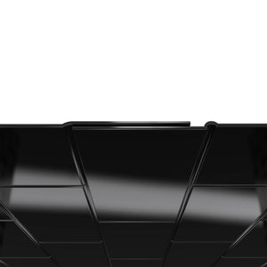 DreamLine QWALL-VS 44-48 in. W x 41-1/2 in. D x 76 in. H Acrylic Wall Kit in Black