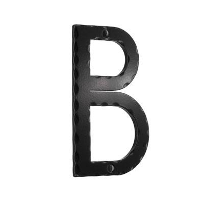 Smedbo Smedbo House Letter B in Black Wrought Iron