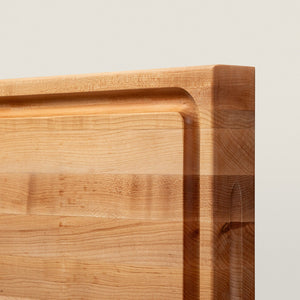John Boos RA02-GRV Maple Wood Edge Grain Reversible Cutting Board, 20 x 15 2.25 Inches 20X15X2.25 MPL-EDGE GR-GRIPS-GROOVE