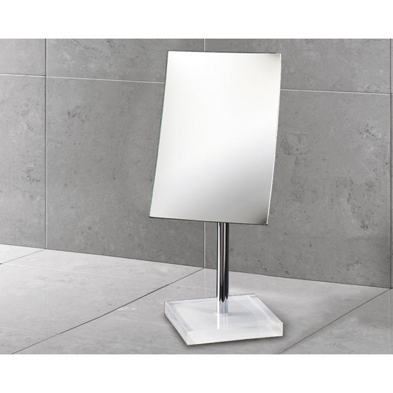 Countertop Makeup Mirror, 2.5x, White