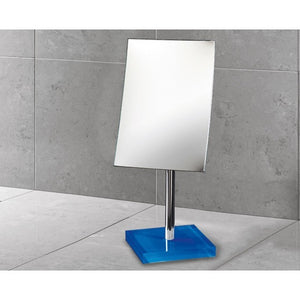 Countertop Makeup Mirror, 2.5x, Blue