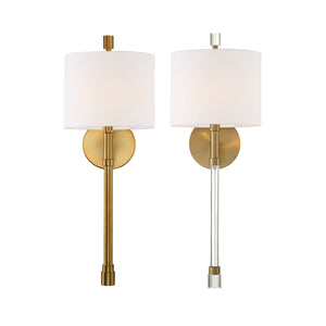 Rachel 1 Light Vibrant Gold Sconce RAC-A3501-VG