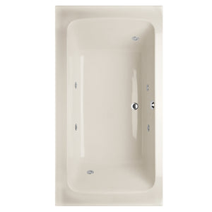 Hydro Systems RAC6636ACO-BIS RACHAEL 6636 AC W/COMBO SYSTEM-BISCUIT