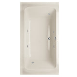 Hydro Systems RAC6636AWP-BIS RACHAEL 6636 AC W/WHIRLPOOL SYSTEM-BISCUIT