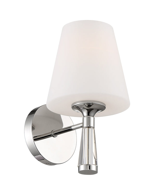 Ramsey 1 Light Polished Nickel Sconce RAM-A3401-PN