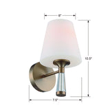 Ramsey 1 Light Polished Nickel Sconce RAM-A3401-PN