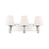 Ramsey 3 Light Polished Nickel Bathroom Vanity RAM-A3403-PN