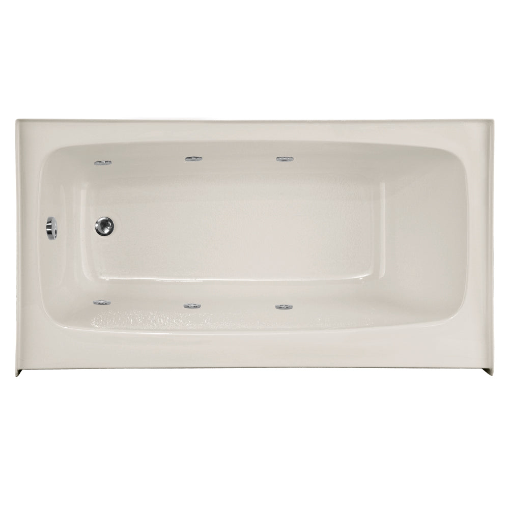 Hydro Systems REG6036ATO-WHI-LH REGAN 6036 AC TUB ONLY-WHITE-LEFT HAND