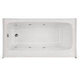 Hydro Systems REG6632AWP-BON-LH REGAN 6632 AC W/WHIRLPOOL SYSTEM-BONE-LEFT HAND