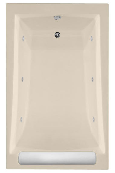 Hydro Systems REG7134GWP-ALM REGAL 7134 GC W/WHIRLPOOL SYSTEM-ALMOND