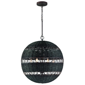 Remy 6 Light Forged Bronze Chandelier REM-A5036-FB