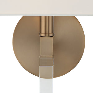 Renee 1 Light Aged Brass Sconce REN-261-AG